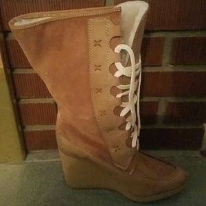 Suede Snowscape Signature boots by L.L.BEAN